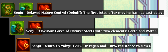 Senju enter the arena: passives are live